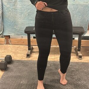 {NYDJ} Ami Black Skinny Jeans